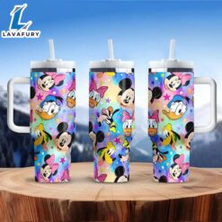 40oz Cartoon Characters Insulated Tumbler