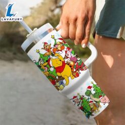 40oz Christmas Festive Insulated Tumbler