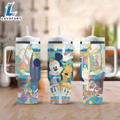 40oz Fairytale Themed Insulated Tumbler With Handle