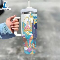 40oz Fairytale Themed Insulated Tumbler With Handle