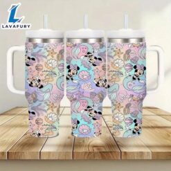 40oz Mickey And Minnie Character Insulated Tumbler