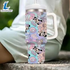 40oz Mickey And Minnie Character Insulated Tumbler