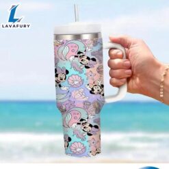 40oz Mickey And Minnie Character Insulated Tumbler