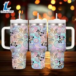 40oz Mickey And Minnie Character Insulated Tumbler