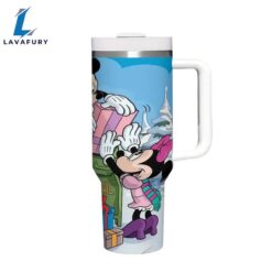 40oz Mickey And Minnie Insulated Tumbler