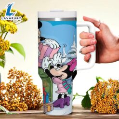 40oz Mickey And Minnie Insulated Tumbler