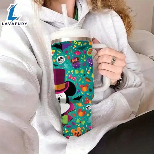 40oz Mickey Mouse Printed Insulated Tumbler