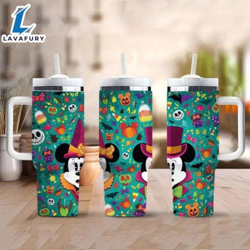 40oz Mickey Mouse Printed Insulated Tumbler