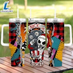 40oz Nightmare Themed Leakproof Tumbler