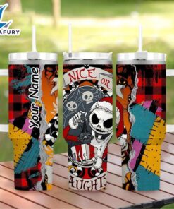 40oz Nightmare Themed Leakproof Tumbler