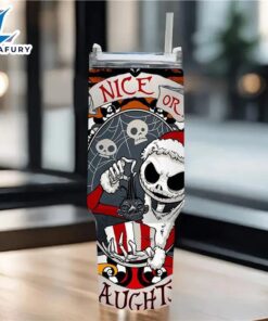 40oz Nightmare Themed Leakproof Tumbler