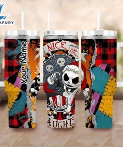 40oz Nightmare Themed Leakproof Tumbler