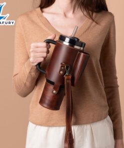 40oz Tumbler Carrier With Strap And Phone Pocket