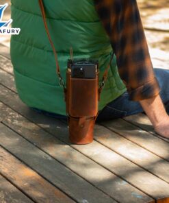 40oz Tumbler Carrier With Strap And Phone Pocket