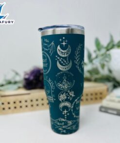 40oz Tumbler With Celestial And…