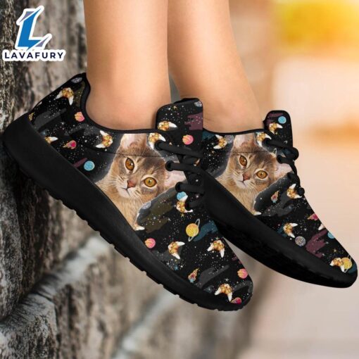 Abyssinian Cat Sneakers Custom Sporty Shoes For Cat Lover