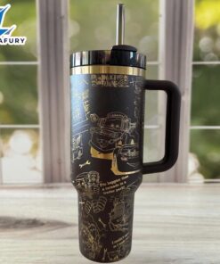 Adventure Inspired 40oz Tumbler With Laser Engraved Car Graphics