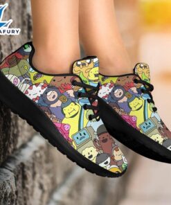 Adventure Time Sneakers Sporty Shoes Funny Gift Idea