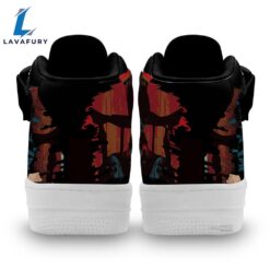 Annabelle Shoes High Top Air Force Shoes Custom Sneakers For Horror Fans