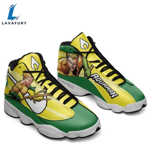 Aquaman J13 Sneakers Super Heroes Custom Shoes