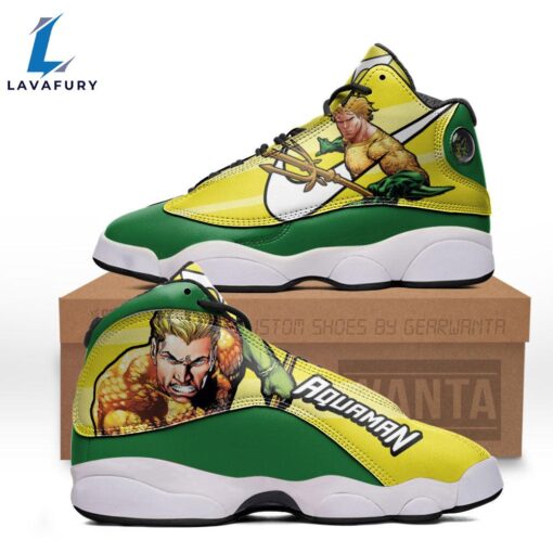 Aquaman J13 Sneakers Super Heroes Custom Shoes