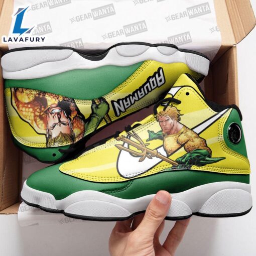 Aquaman J13 Sneakers Super Heroes Custom Shoes