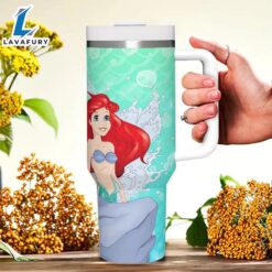 Ariel Princess 40oz Insulated Tumbler…