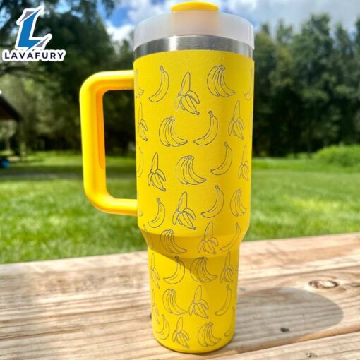 Banana Engraved 40oz Insulated Tumbler