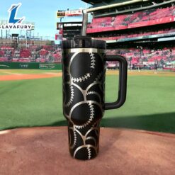 Baseball Softball Burst Wrap Tumbler