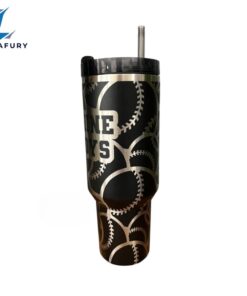 Baseball Softball Burst Wrap Tumbler