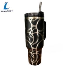 Baseball Softball Burst Wrap Tumbler