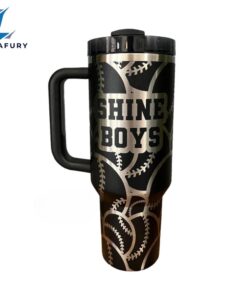 Baseball Softball Burst Wrap Tumbler