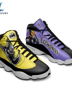 Batman vs Catwoman J13 Sneakers Super Heroes Custom Shoes