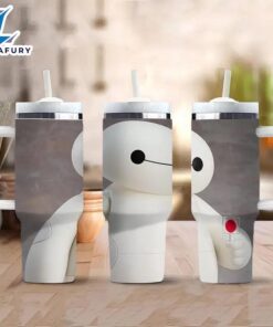 Baymax Themed 40oz Insulated Tumbler With Handle