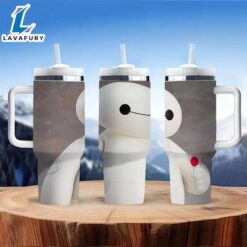 Baymax Themed 40oz Insulated Tumbler…