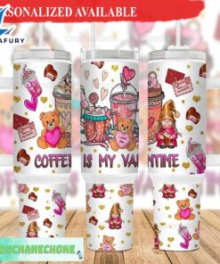 Bear 40oz Tumbler Bear Valentine…