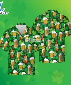 Beer Shamrock St Patrick Green…