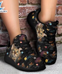 Bengal Cat Sneakers Sporty Shoes Funny For Cat Lover