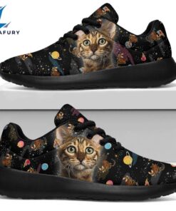 Bengal Cat Sneakers Sporty Shoes…