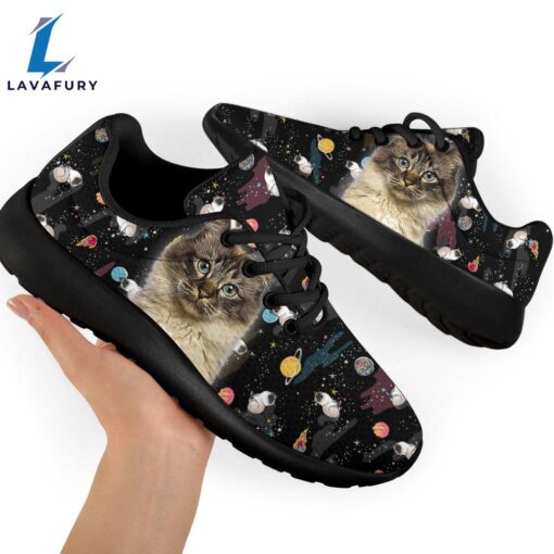 Birman Cat Sneakers Sporty Shoes Funny Cat Lover