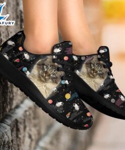 Birman Cat Sneakers Sporty Shoes Funny Cat Lover