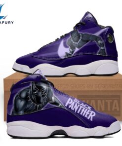 Black Panther J13 Sneakers Super Heroes Custom Shoes