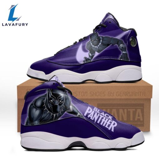 Black Panther J13 Sneakers Super Heroes Custom Shoes