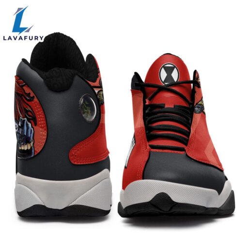 Black Widow J13 Sneakers Super Heroes Custom Shoes