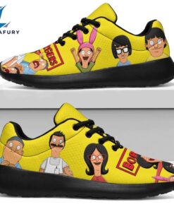 Bob's Burgers Sneakers Sporty Shoes Funny Gift Idea