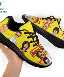 Bob's Burgers Sneakers Sporty Shoes Funny Gift Idea