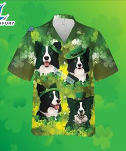 Border Collie Shamrock St Patricks…