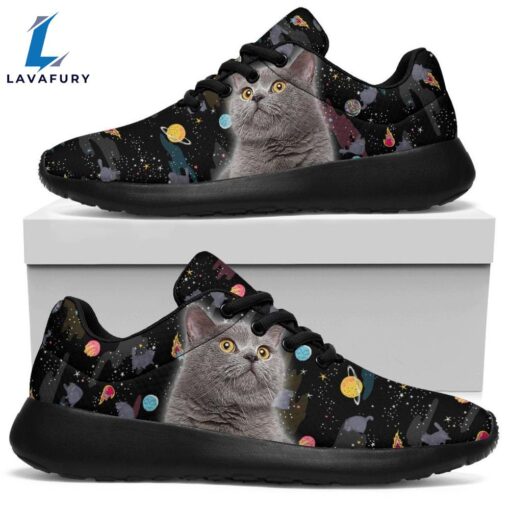 British Shorthair Cat Sneakers Sporty Shoes For Cat Lover