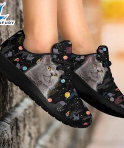 British Shorthair Cat Sneakers Sporty Shoes For Cat Lover