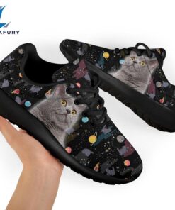 British Shorthair Cat Sneakers Sporty Shoes For Cat Lover